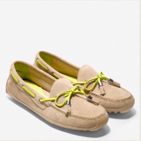 Cole Haan Shoes - Cole Haan Grant Driver Moccasin - Sandstone