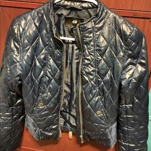 H&M Lightweight Puffer Jacket Sz 4