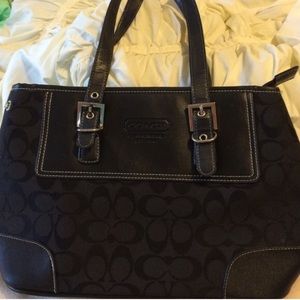 Coach black purse