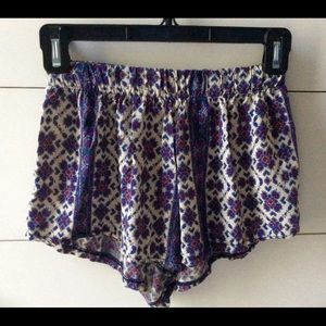 Brandy Melville Tribal Pattern Flowy Shorts