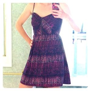 Roxy Purple polkadot dress