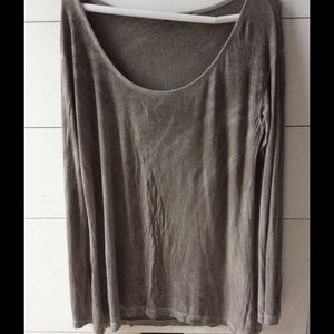 Brandy Melville Baggy Long Sleeve Shirt