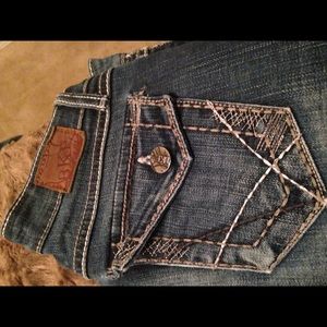 BKE jeans size 24 inseam 33 1/2