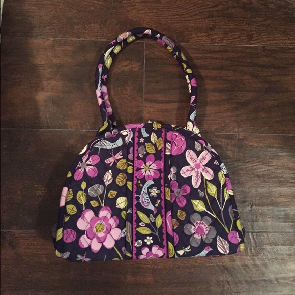 Vera Bradley Floral Nightingale Satchel