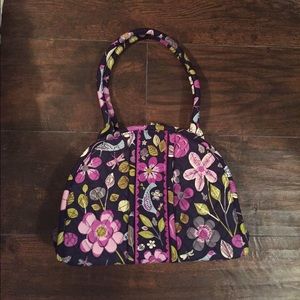 Vera Bradley Floral Nightingale Satchel