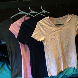 Bundle of v neck tees