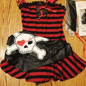 Child pirate costume 👻💀🎃