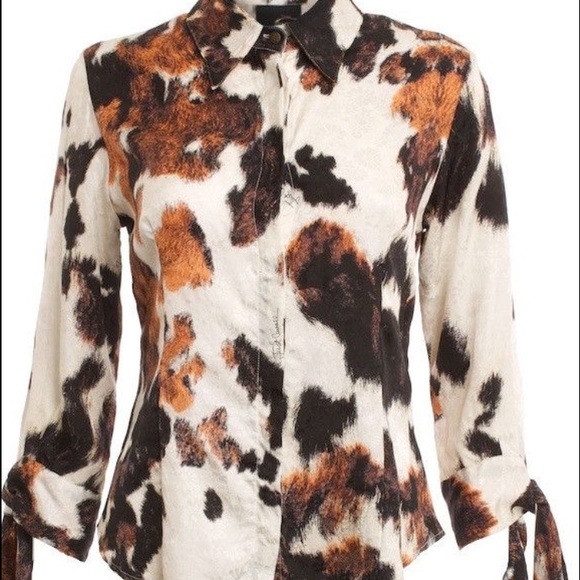 Just Cavalli Silk Blouse