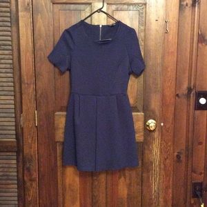 Dark blue top shop dress