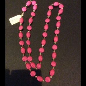 Pink necklace