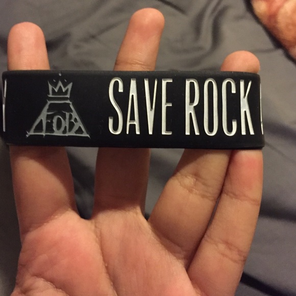 Fall Out Boy wristband