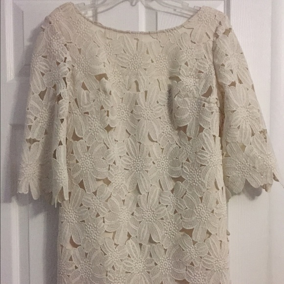 Ark & Co. Cream colored lace mini - Picture 1 of 2