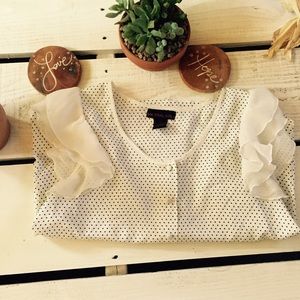 *sold in bundle* Polka dot blouse