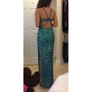 Teal Formal Dress