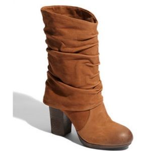 Vince Camuto "Cassandra" 8.5 Brown Leather Boots