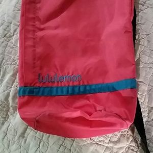 Lululemon yoga mat bag