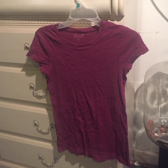 Burgundy Tshirt