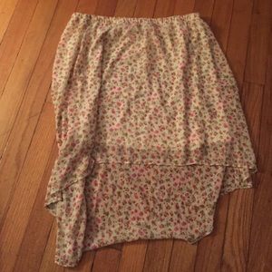 High-Lo skirt