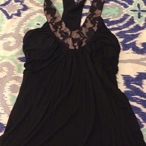 Express Dressy Black Racerback, M