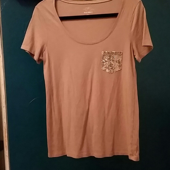 Old Navy Perfect Tee with sequined pocket