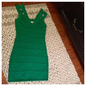 Green Bandage Dress