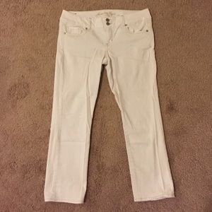 American Eagle white artist jeans size 10