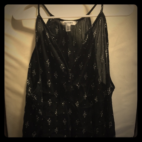 Old Navy boho gauze tank top