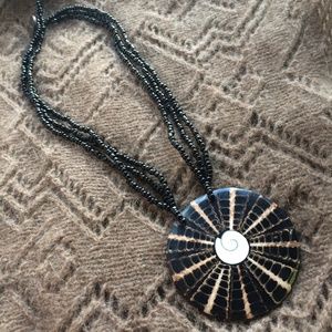 Pressed Shell Necklace