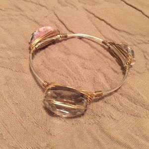 Wire Wrapped Stone Bangle