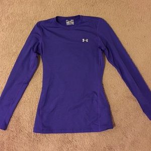 Under Armor purple cold gear size M