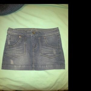 Jean skirt