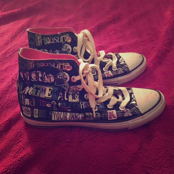 High top sneakers!