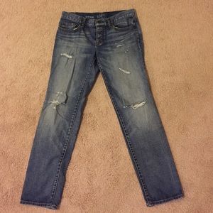 Loft boyfriend style jeans size 4