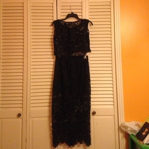 2-Piece black Lace Dress