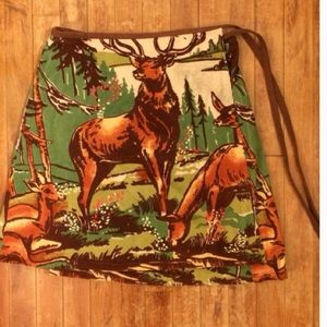 Free People corduroy wrap skirt S