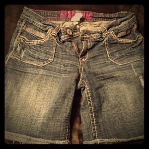 Bermuda Jean shorts