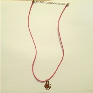 Pink necklace