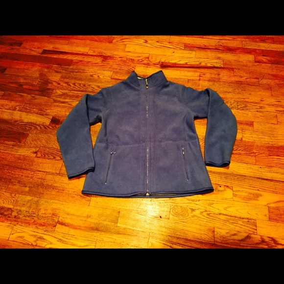 Reversible sold fleece zip up hoodie