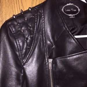 Leather jacket
