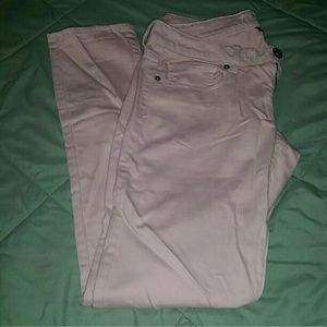 Light Pink Skinny Stretch Jeans