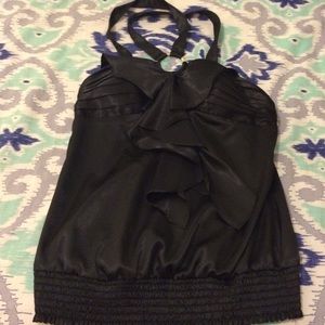 Black Dressy Arden B Top, Small