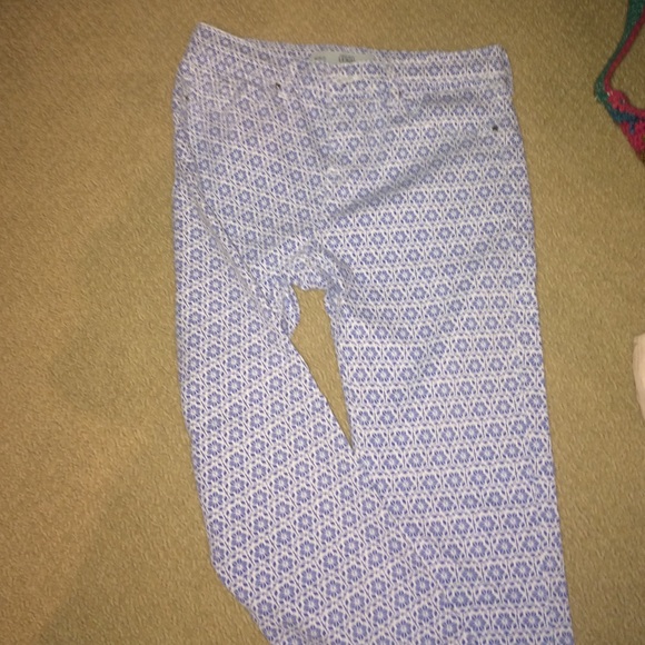 topshop printed jeans