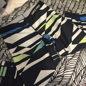 nike pro training capris.