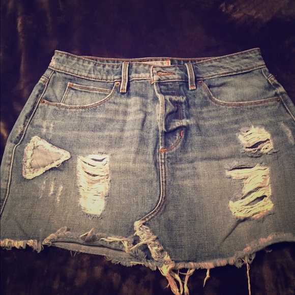Jean skirt