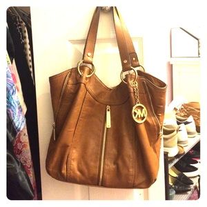 Michael Kors boho handbag.