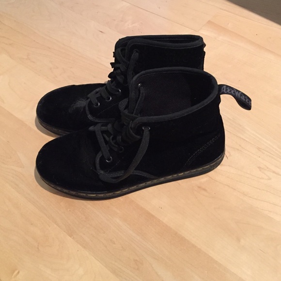Velvet doc martens