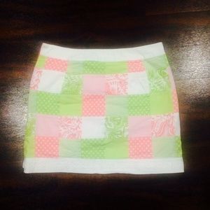 Vineyard Vines Patchwork Skirt Size 0