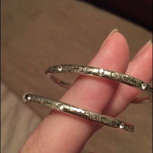 Brighton silver hoops