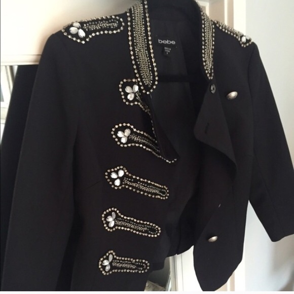 Bebe military Jacket
