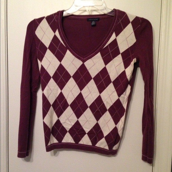 Argyle sweater